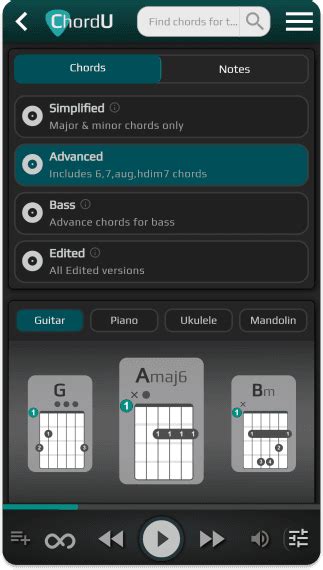chordu|ChordU Features Page.